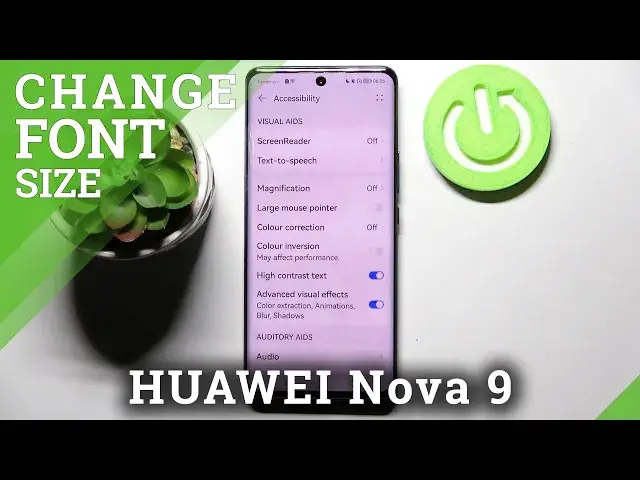 'Video thumbnail for How to Pick Font Size in HUAWEI Nova 9 - Manage Text Size'