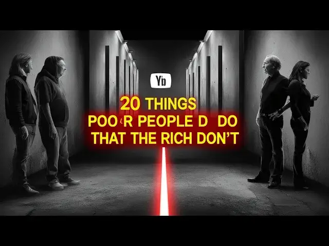 'Video thumbnail for 20 Habits That Keep People Poor and How the Rich Avoid Them'