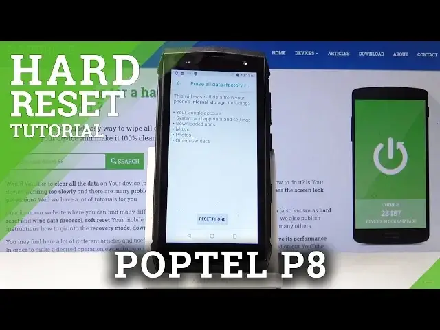 Video thumbnail for How to Perform Factory Reset in Poptel P8 - Restore to Default by Settings