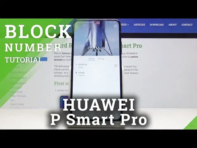 Video thumbnail for How to Block Number on HUAWEI P Smart Pro – Blacklist