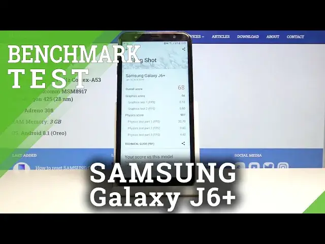 'Video thumbnail for Discover Results of Benchmark on Samsung Galaxy J6+ - Run Benchmark Test'