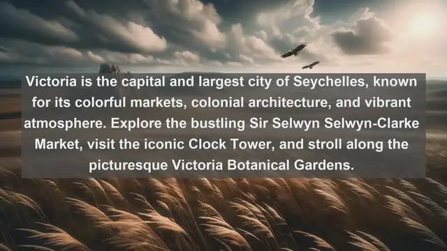 Video thumbnail for Discovering Paradise: Top 10 Most Beautiful Cities in Seychelles