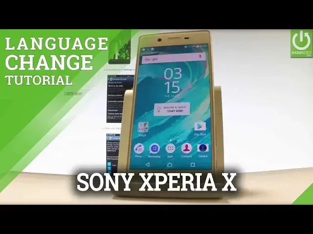 'Video thumbnail for Set Langauge in SONY Xperia X F5121 - Change Language in SONY'