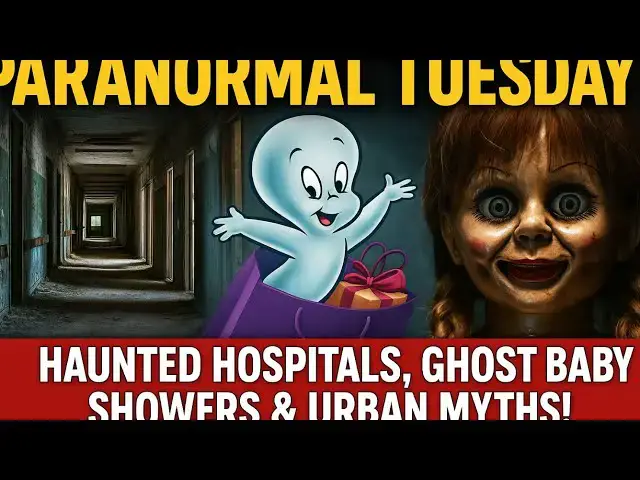 'Video thumbnail for Paranormal Tuesday: Haunted Hospitals, Ghost Baby Showers & Urban Myths! | Wakey Bakey Morning'
