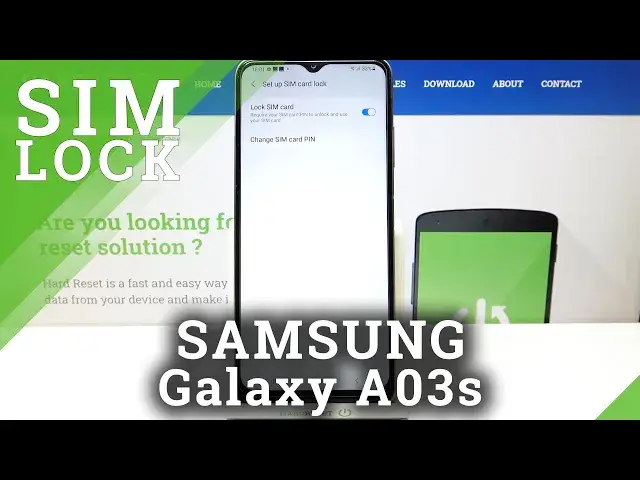 'Video thumbnail for How to Change SIM PIN in SAMSUNG Galaxy A03s – Find SIM Card Lock Section'