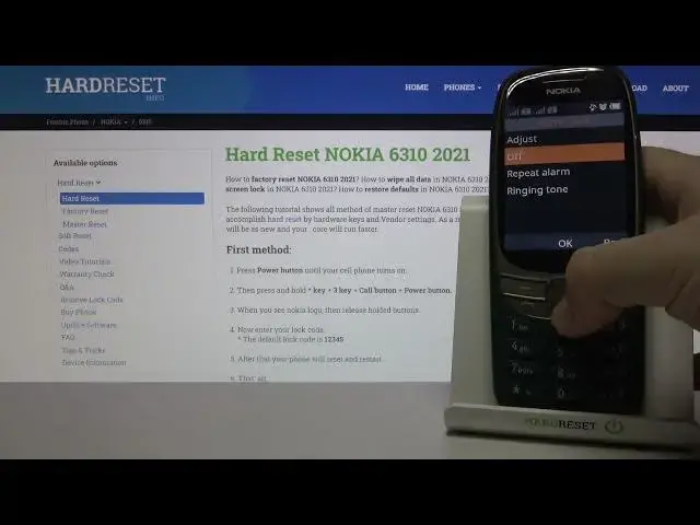 Video thumbnail for How to Find Alarm Tones in NOKIA 6310 2021 - Alarm Clock Settings