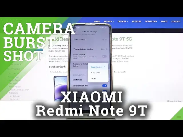 Video thumbnail for How to Take Multiple Pictures within Seconds in Xiaomi Redmi Note 9T - Take Burst Shot