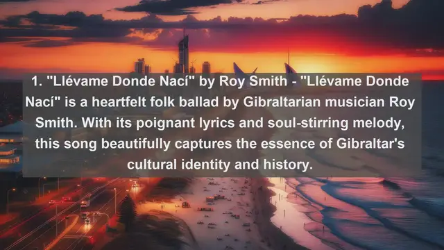 Video thumbnail for Melodic Gems: Top 10 Beautiful Songs from Gibraltar