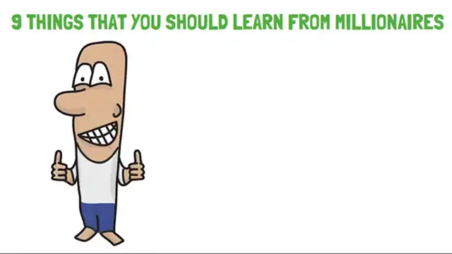 Video thumbnail for 9 Things You Should Learn From Millionaires