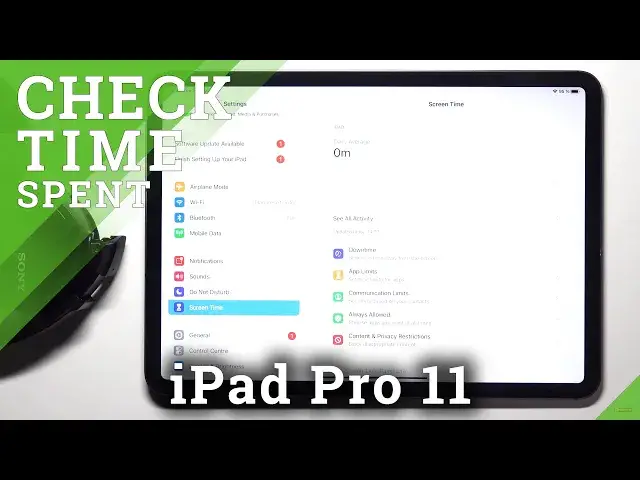 Video thumbnail for How to Check Total Screen Time on iPad Pro 11 - Detect Time Spend on Apple iPad