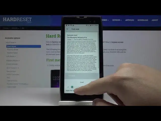 'Video thumbnail for How to Change Font Size in DOOGEE S50 – Adjust Font Size'