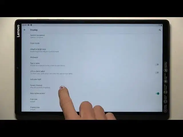 Video thumbnail for LENOVO TAB M10+ How To Change Screen Timeout