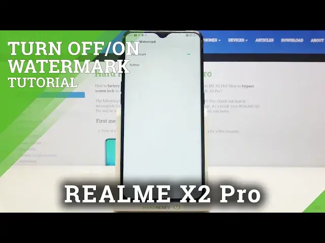 Video thumbnail for How to Add Watermark to REALME X2 Pro – Turn On Watermark
