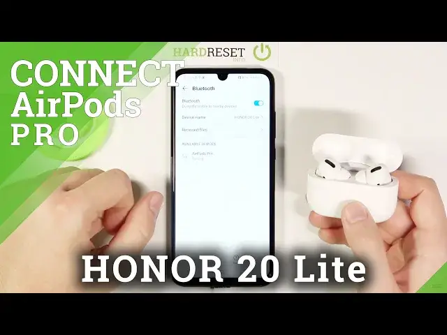 Video thumbnail for How to Connect AirPods Pro to Honor 20 Lite - Pair Wireless Headphones