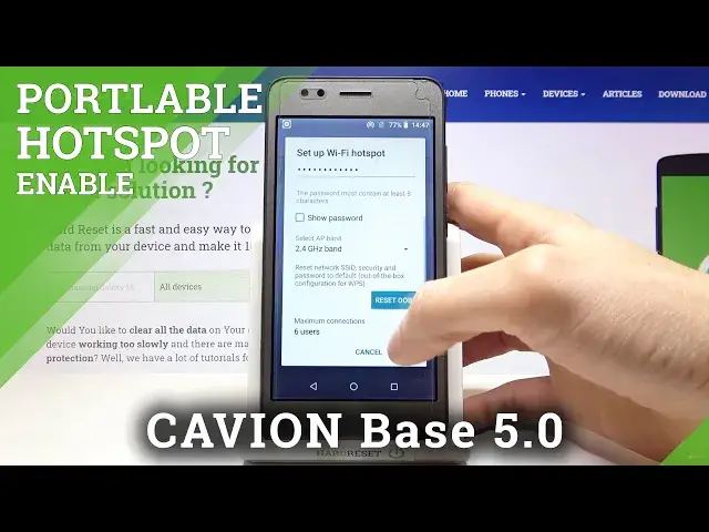 'Video thumbnail for How to Enable Portable Hotspot in CAVION Base 5.0 – Share Internet'