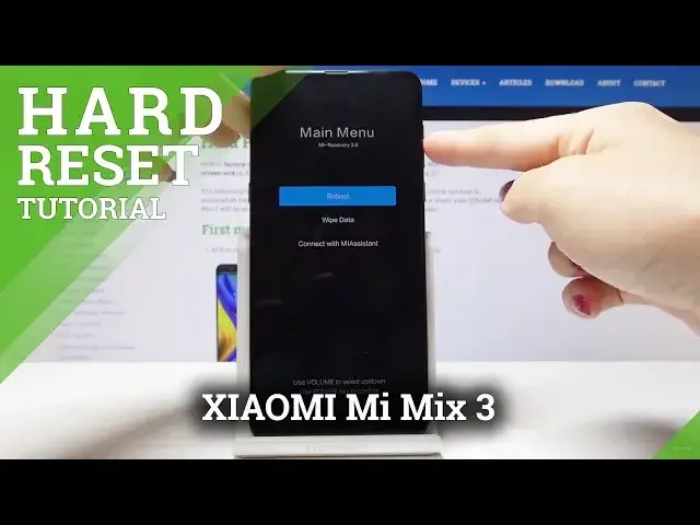 'Video thumbnail for XIAOMI Mi Mix 3 HARD RESET / REMOVE SCREEN LOCK'