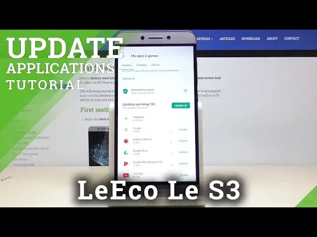 Video thumbnail for How to Update Apps in LeEco Le S3 – Download New App Version