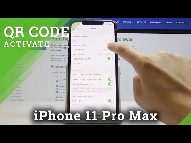Video thumbnail for How to Activate QR Code Scanning in iPhone 11 Pro Max – Scan QR Codes