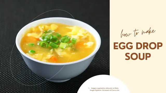 Video thumbnail for Egg Drop Soup