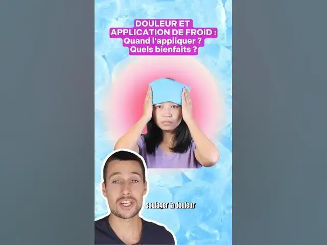 'Video thumbnail for Mettre de la glace sur les douleurs : Bonne idée ?'
