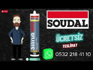 'Video thumbnail for "Soudal Silirub No5 Nötr Silikon: Mükemmel Su Geçirmezlik ve Dayanıklı Yapışma Çözümü" SOUDAL #no5'