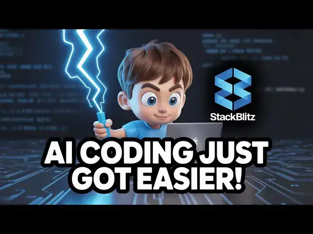 Video thumbnail for ⚡Bolt AI by Stackblitz – The Most Powerful AI IDE to Build & Deploy Apps Instantly!