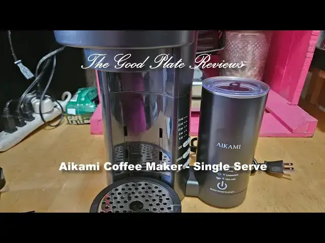 Video thumbnail for AIKAMI Coffee Machine Single Serve Review