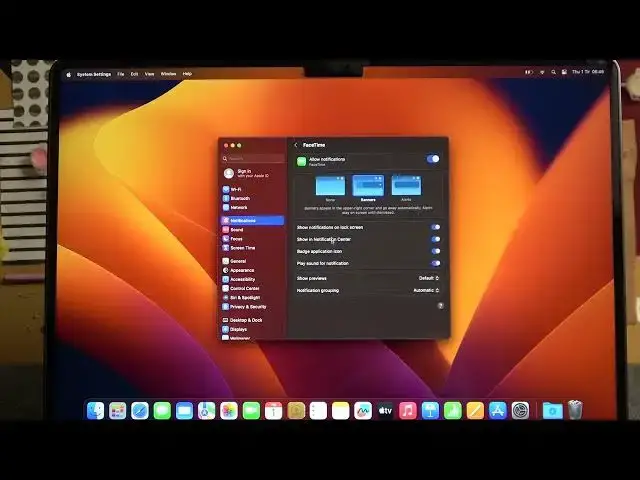 Video thumbnail for How To Manage Notification Settings On Macbook Air M2 2023