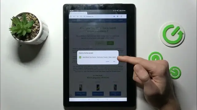 Video thumbnail for How to Add Website Shortcut Icon to Home Screen on Lenovo Tab E10