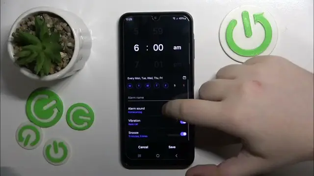 Video thumbnail for How to Change Alarm Ringtone on SAMSUNG Galaxy A25