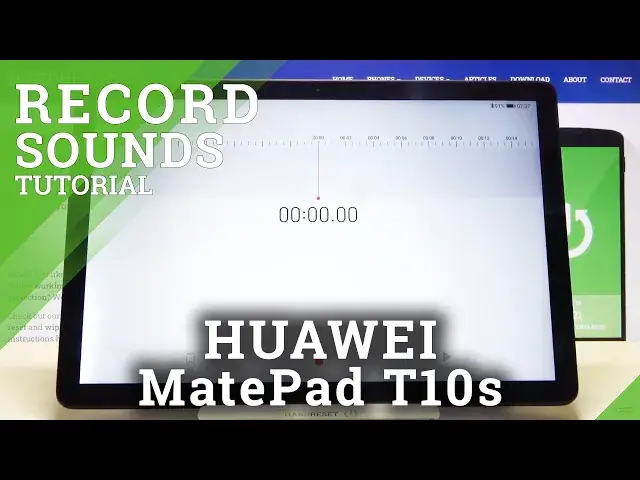 Video thumbnail for How to Record Sounds on HUAWEI MatePad T10s – Use Sound Recorder