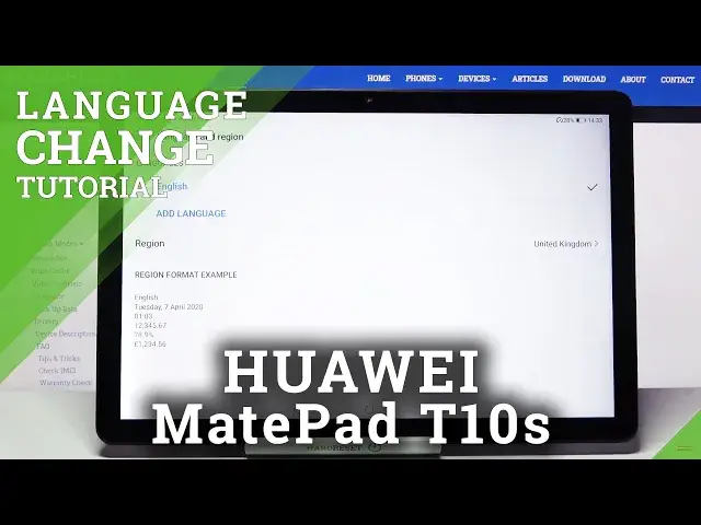 Video thumbnail for How to Change System Language in HUAWEI MatePad T10s – Language Settings