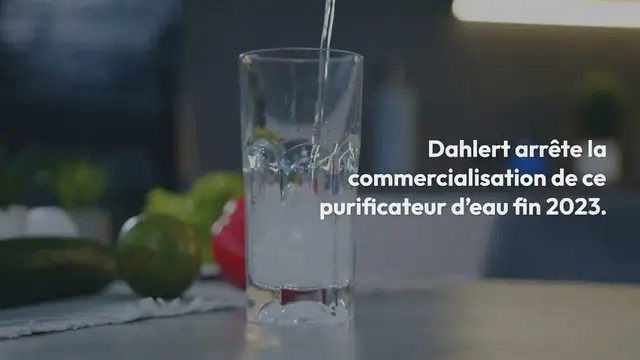 Video thumbnail for Test du purificateur d’eau (fontaine) Dahlert