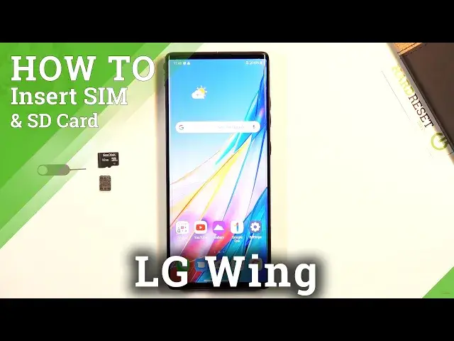 Video thumbnail for How to Insert SIM and SD Cards in LG Wing – Network Connection & External Storage