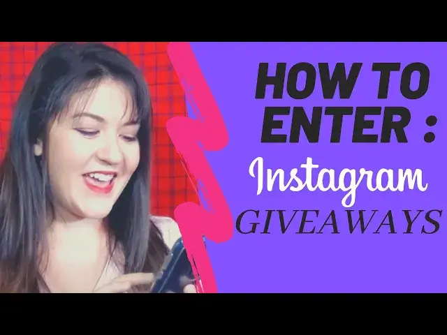 'Video thumbnail for How to Enter Giveaways on Instagram'