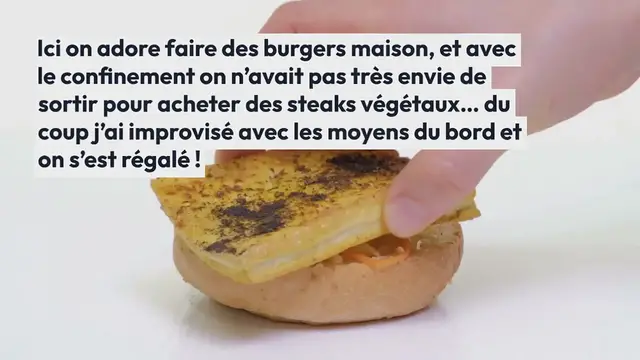 Video thumbnail for Steaks à burgers végétariens au tofu rosso et lentilles
