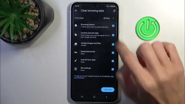 Video thumbnail for How to Clear Browsing Data on SAMSUNG Galaxy F54 // Deleting History, Cookies, Cache and More!