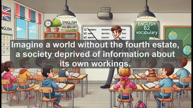 Video thumbnail for 1500 Must Know CEFR B2 Vocabulary - Journalism: The Backbone of Informed Society