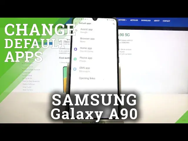 'Video thumbnail for SAMSUNG Galaxy A90 – Customize & Change Default Apps'