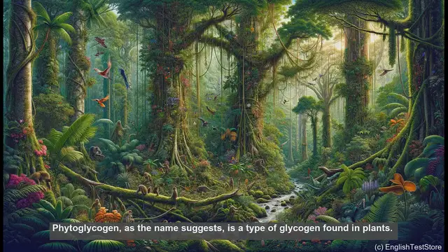 Video thumbnail for Phytoglycogen in biology