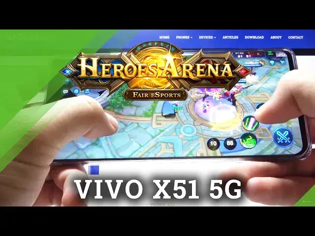 Video thumbnail for Heroes Arena on VIVO X51 5G - Gameplay
