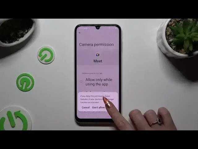 'Video thumbnail for How to Manage App Permission Preferences on a SAMSUNG Galaxy M34'