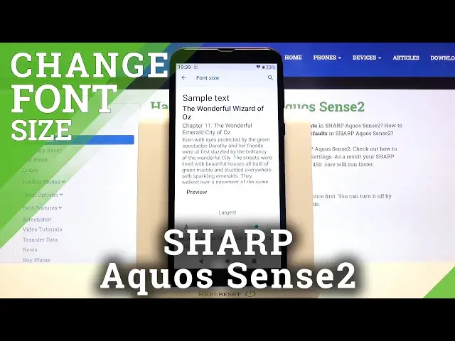 'Video thumbnail for How to Change Font Size in SHARP Aquos Sense2 – Adjust Font Size'