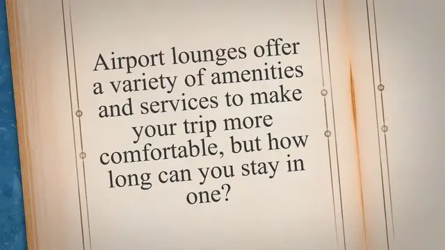 'Video thumbnail for How Long Can You Stay in an Airport Lounge? (Plus Tips for Enjoying Your Time)'
