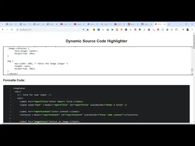 Video thumbnail for React.js react-syntax-highlighter Example to Highlight & Beautify Source Code in Browser Using JSX