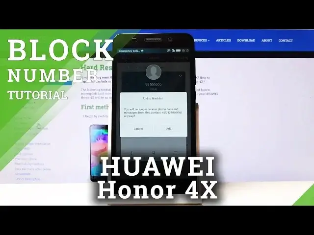 'Video thumbnail for How to Create Blacklist in Huawei Honor 4X - Block Number'