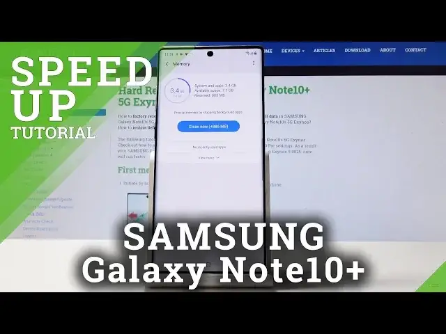 'Video thumbnail for Speed Up SAMSUNG Galaxy Note10+ - Optimize & Refresh System'