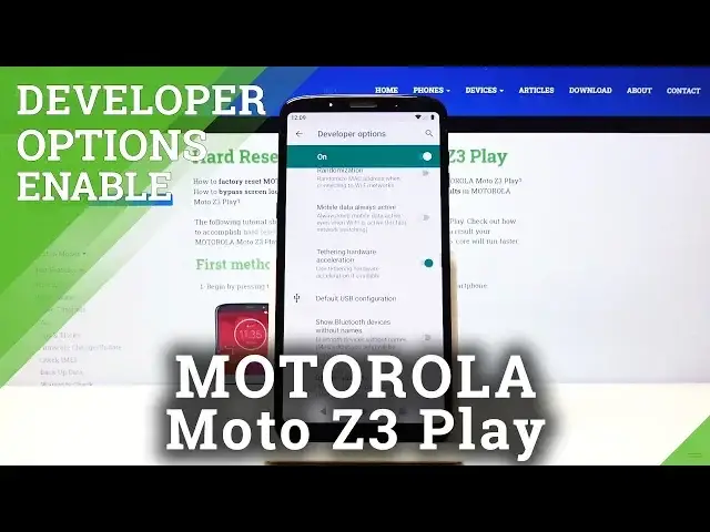 'Video thumbnail for How to Enter Developer Options in MOTOROLA Moto Z3 Play – Open Advanced Mode'