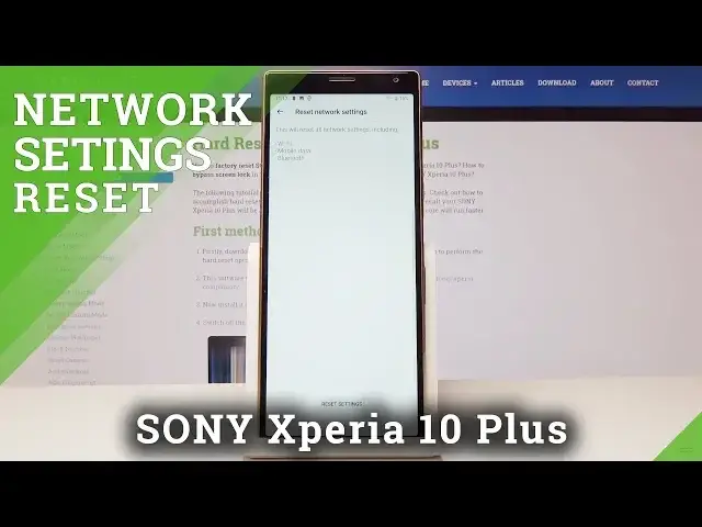 'Video thumbnail for How to Reset Network Settings in Sony Xperia 10 Plus - Restore Network Settings'
