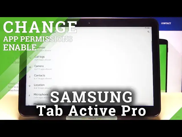 Video thumbnail for App Permissions – SAMSUNG Galaxy Tab Active Pro and Programs Settings
